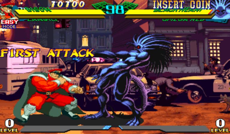Marvel Super Heroes Vs. Street Fighter (Brazil 970827) Screenshot 1
